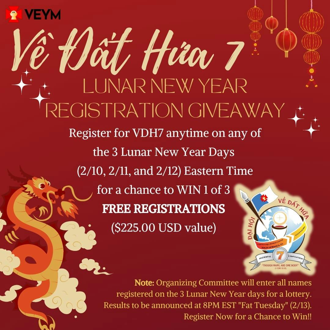 Happy New Year! Registration Giveaway